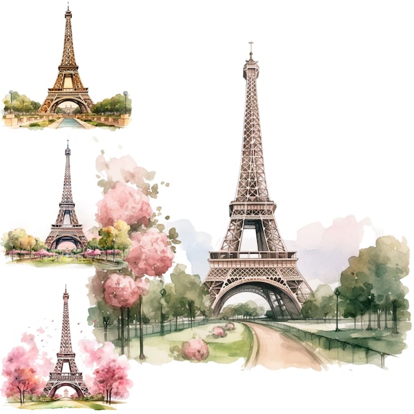 Eiffel Tower Clipart PNG