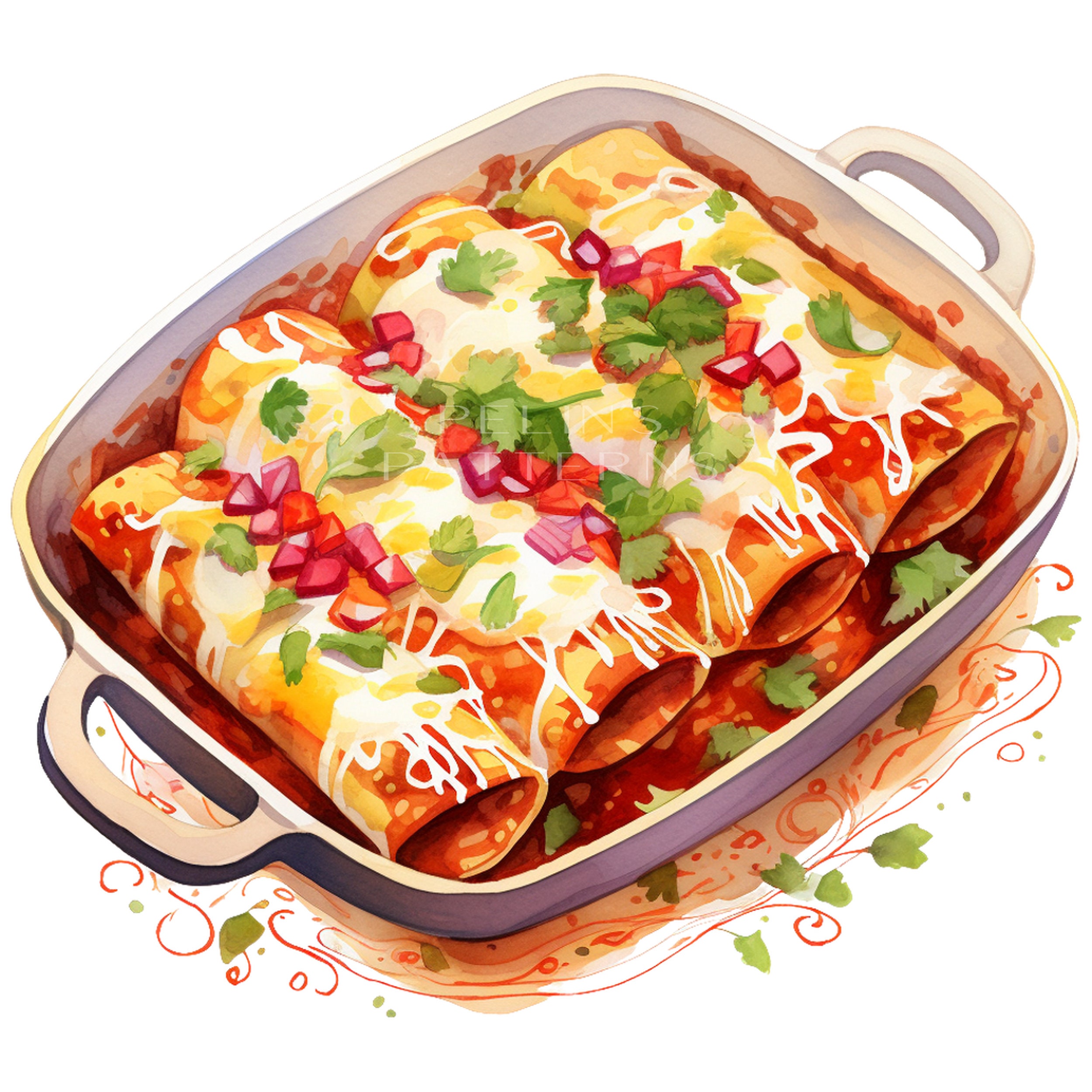 Enchiladas Png Clipart Etsy