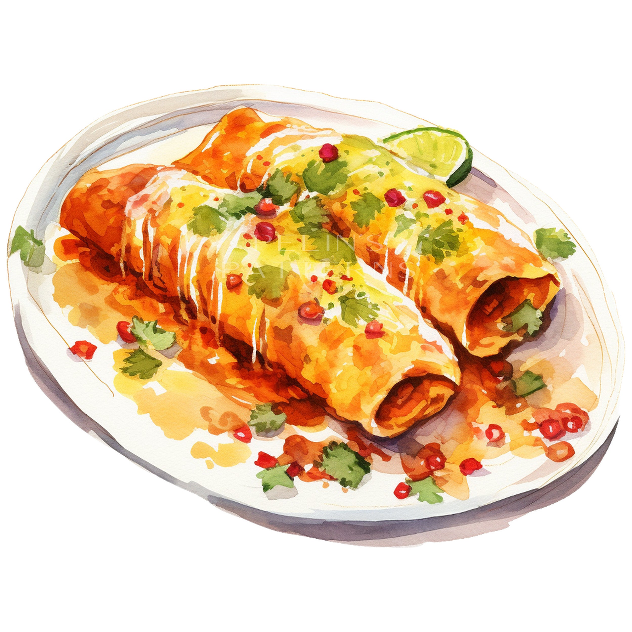 Enchiladas Png Clipart Etsy
