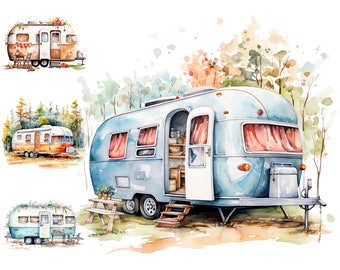 Airstream Bambi Clipart PNG