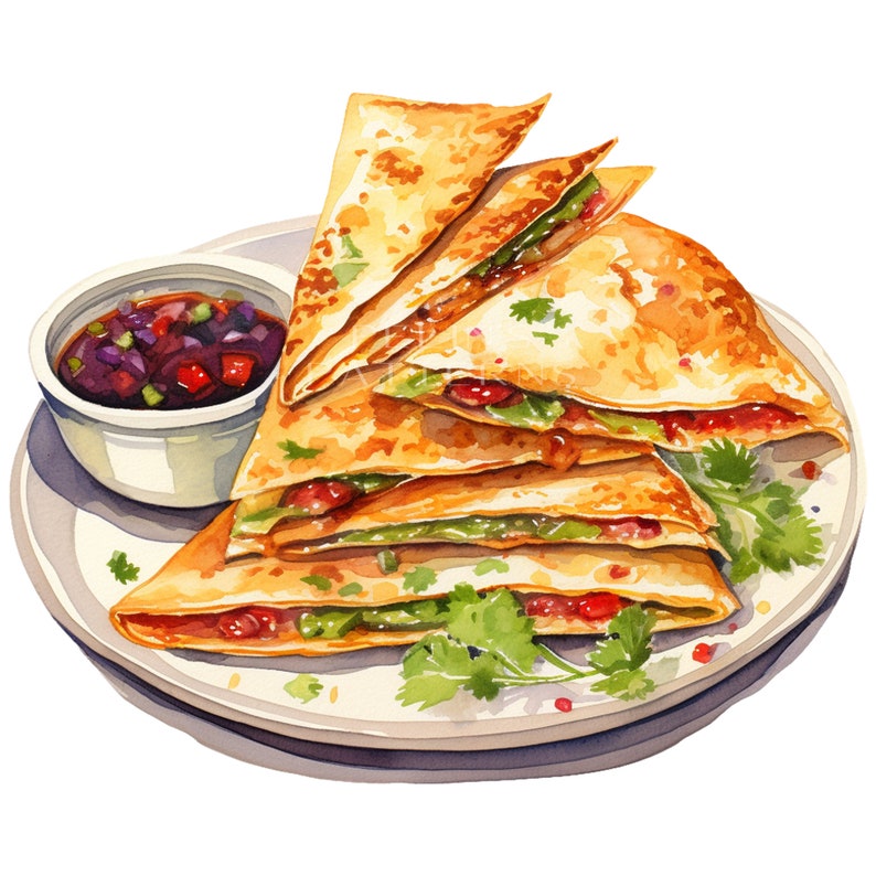 Quesadillas Png Clipart Etsy