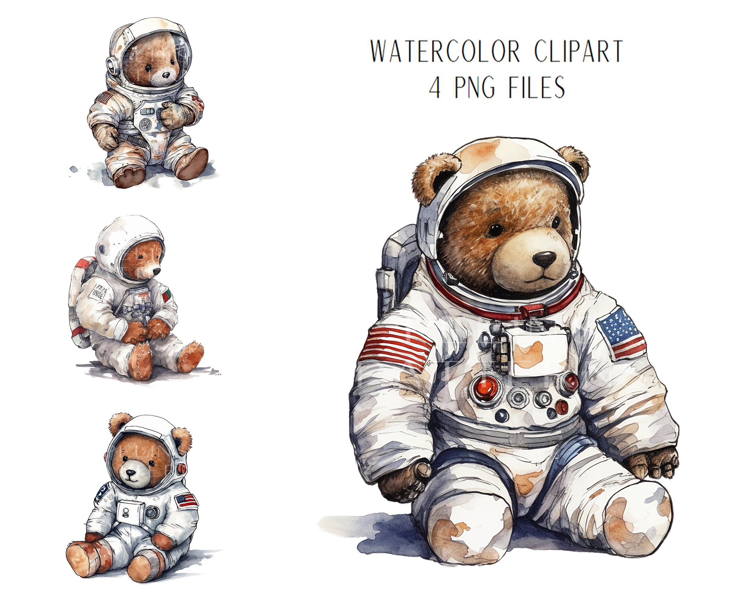 Astronaut teddy bear Etsy