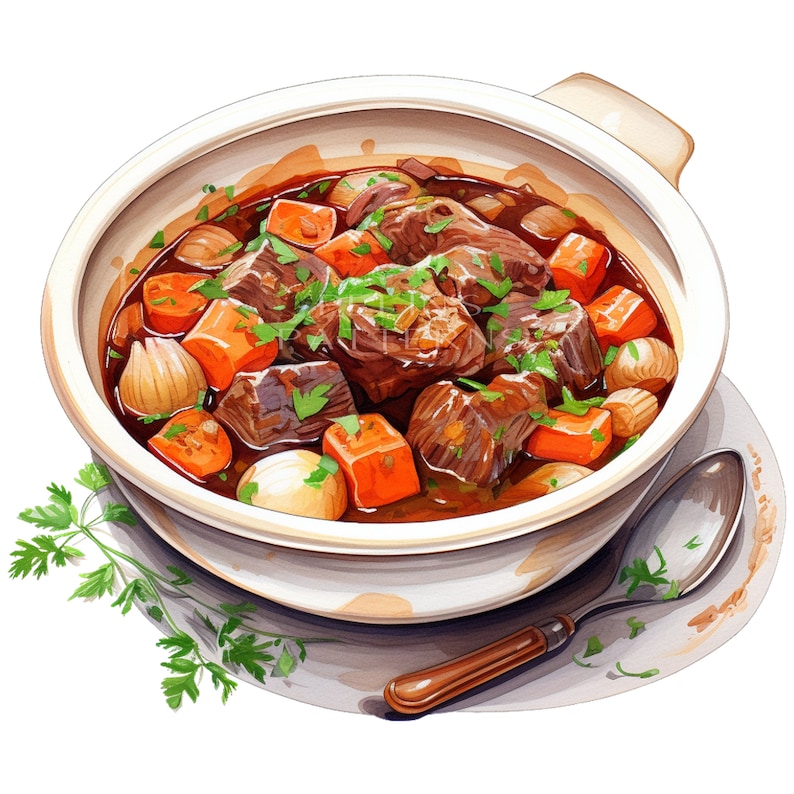 Beef Stew Png Clipart Etsy
