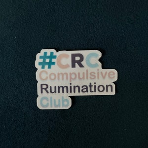 OCD compulsion Waterproof sticker
