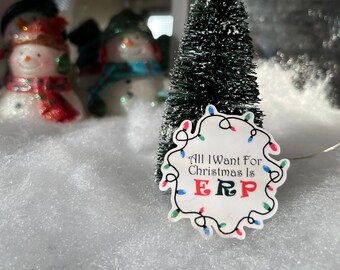 Tutto quello che voglio per Natale è l'adesivo impermeabile ERP