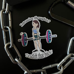OCD Gym Waterproof Sticker