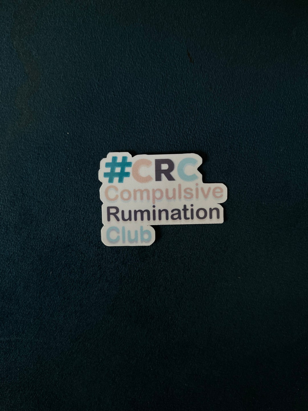 OCD Compulsion Waterproof Sticker - Etsy