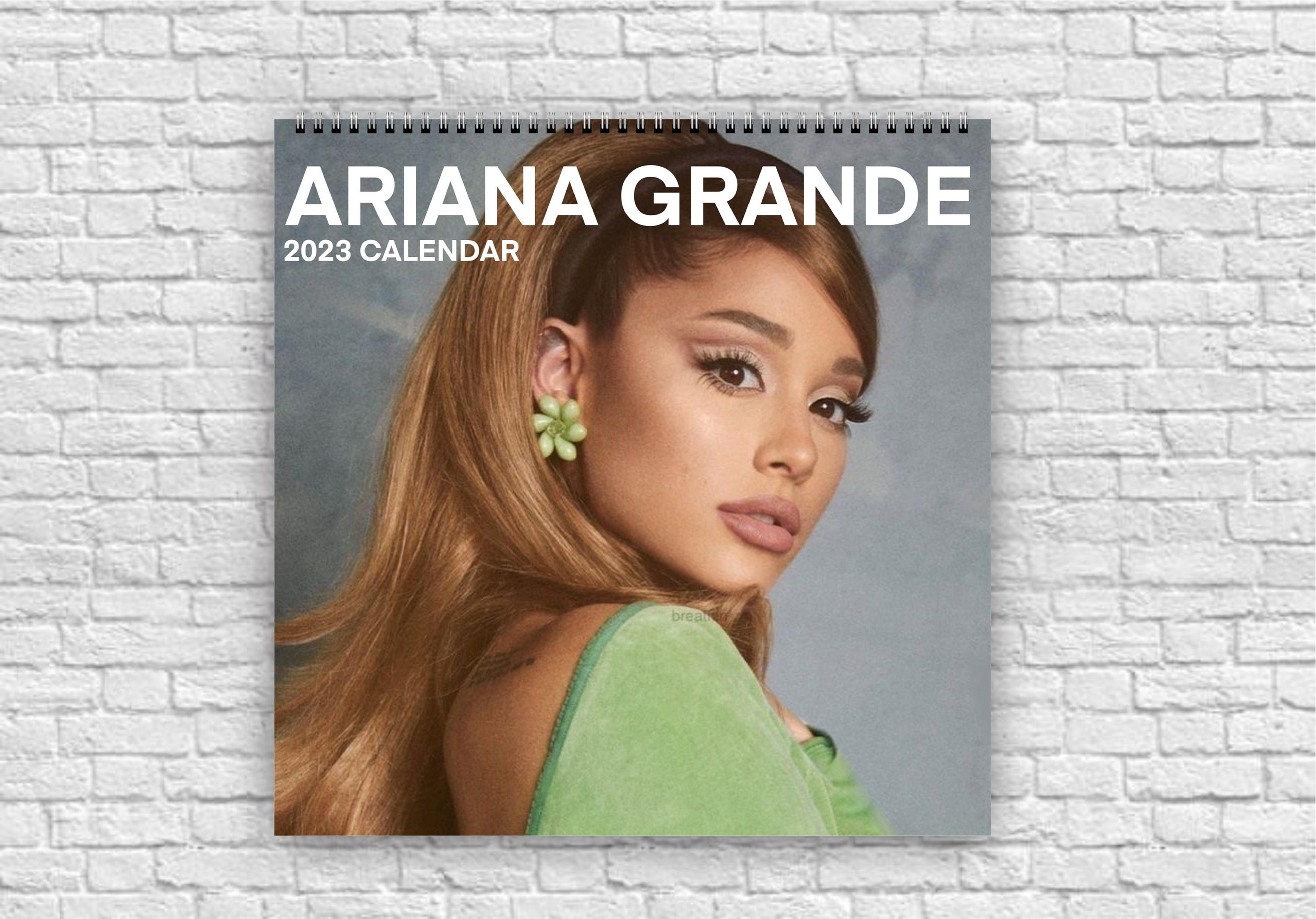 2023 Ariana Grande Calendar Ariana Grande Merch Celebrity Etsy UK