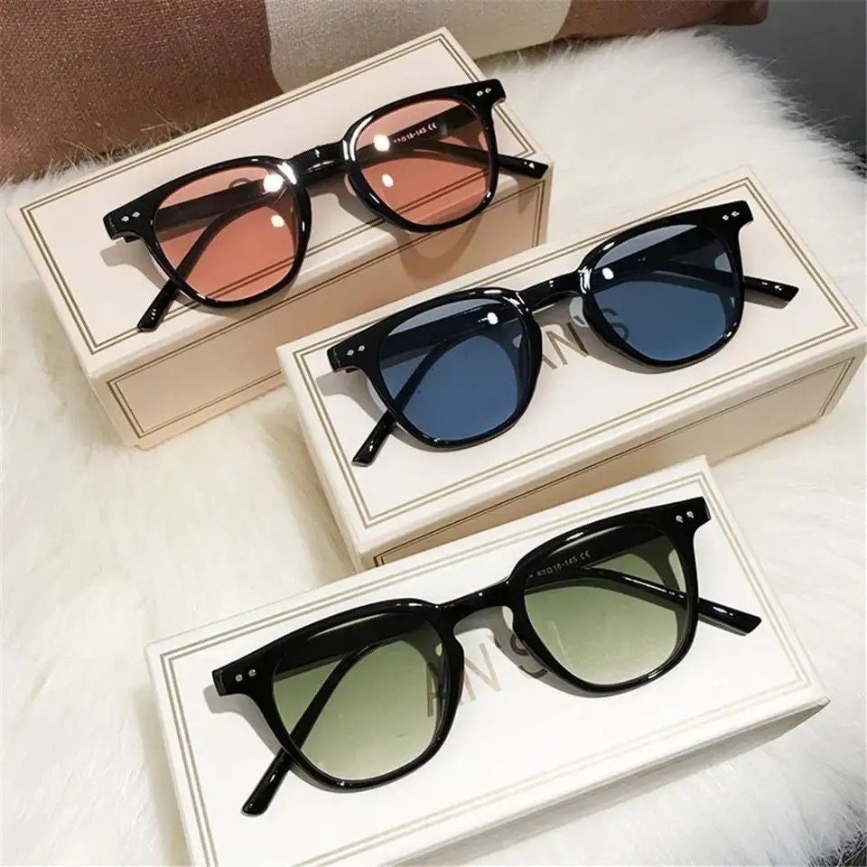 Nuevas gafas de sol cuadradas 2023 Mujer Gafas de sol de lujo Big Frame  Mujer Black Fashionchangzhao