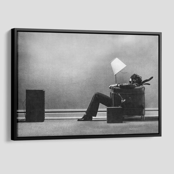 Blown Away Canvas Print, Away Guy Maxell 1979 Steve Steigman Poster, Musician Poster Gift, Home Decor Gift, Living Room Wall Art, Music Art