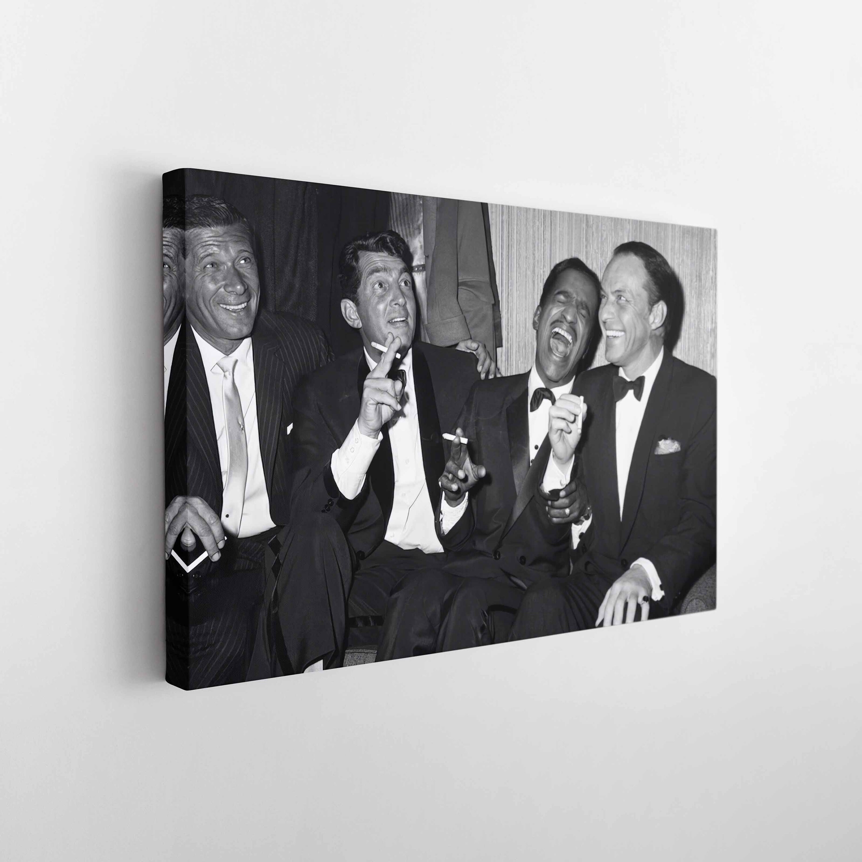 The Rat Pack Poster, Dean Martin, Sammy Davis Jr and Frank Sinatra, the Rat Pack Print, the Rat