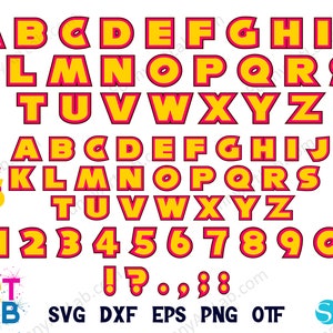 Letras sónicas svg, fuente sónica otf, fuente rosa bebé svg letras png, letras sónicas svg cricut camisa de cumpleaños sónica diy, letras de cumpleaños svg