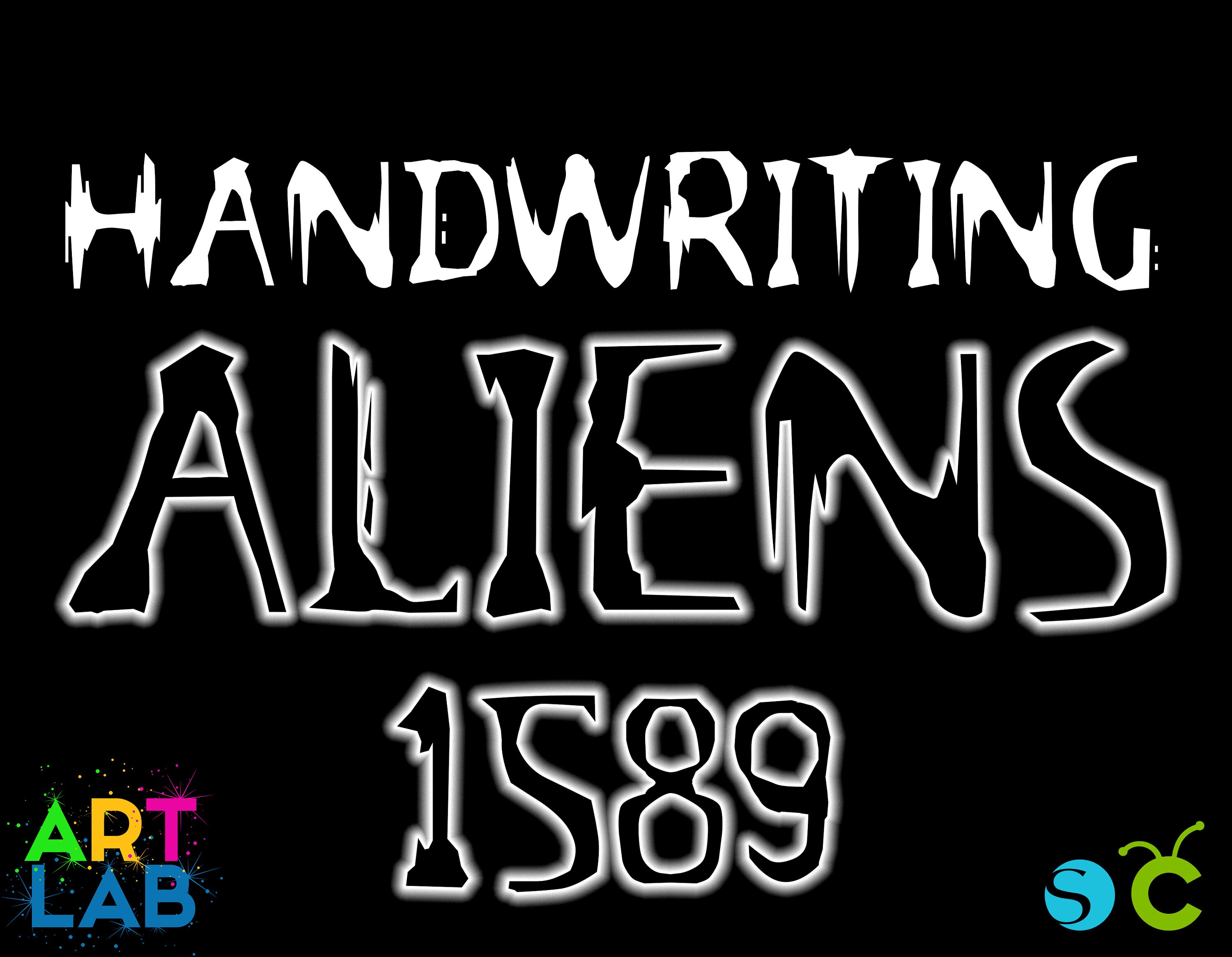 Aliens Font Otf, Gothic Font Svg, Alien Letters Cricut Alien Font Svg ...