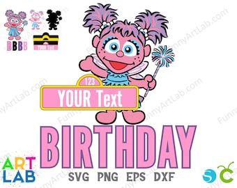 Funny Art License Street Birthday Personalized Banner Baby Girl Street SVG Cricut Layered Street Logo Svg Birthday Girl Baby Shirt DIY svg