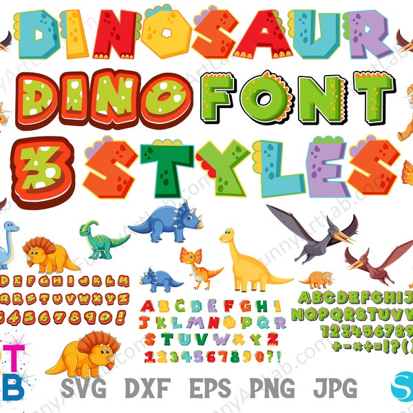 Letras de dinosaurio SVG, Fuente de dinosaurio SVG PNG, Fuente Dino Svg Dinosaurio Cricut Dinosaurio Png letras Dino Alfabeto Letras Png Svg Baby Font Svg