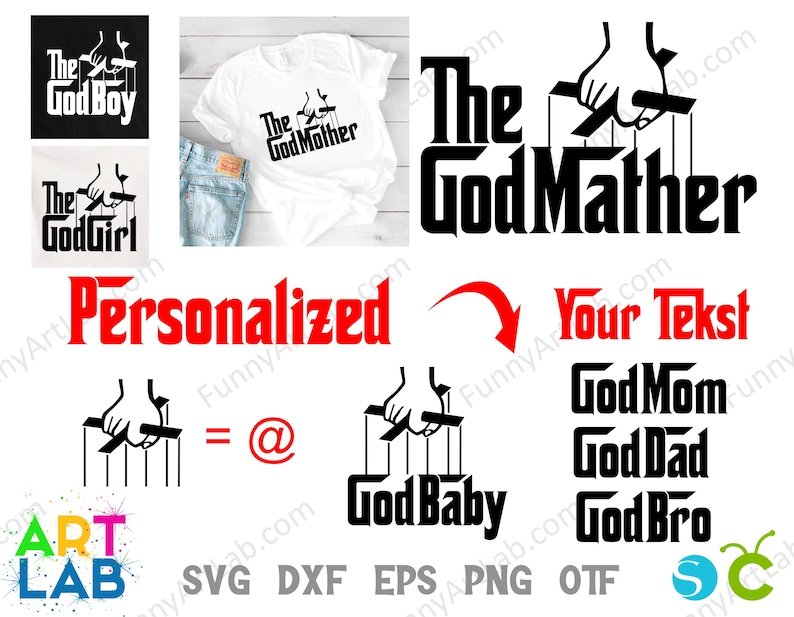 Custom Logo Svg, Mafia Font, Mafia Letters Cricut Father Shirt Diy, Mother Font Otf Birthday Letters Svg Birthday invitation Diy Mafia logo image 1