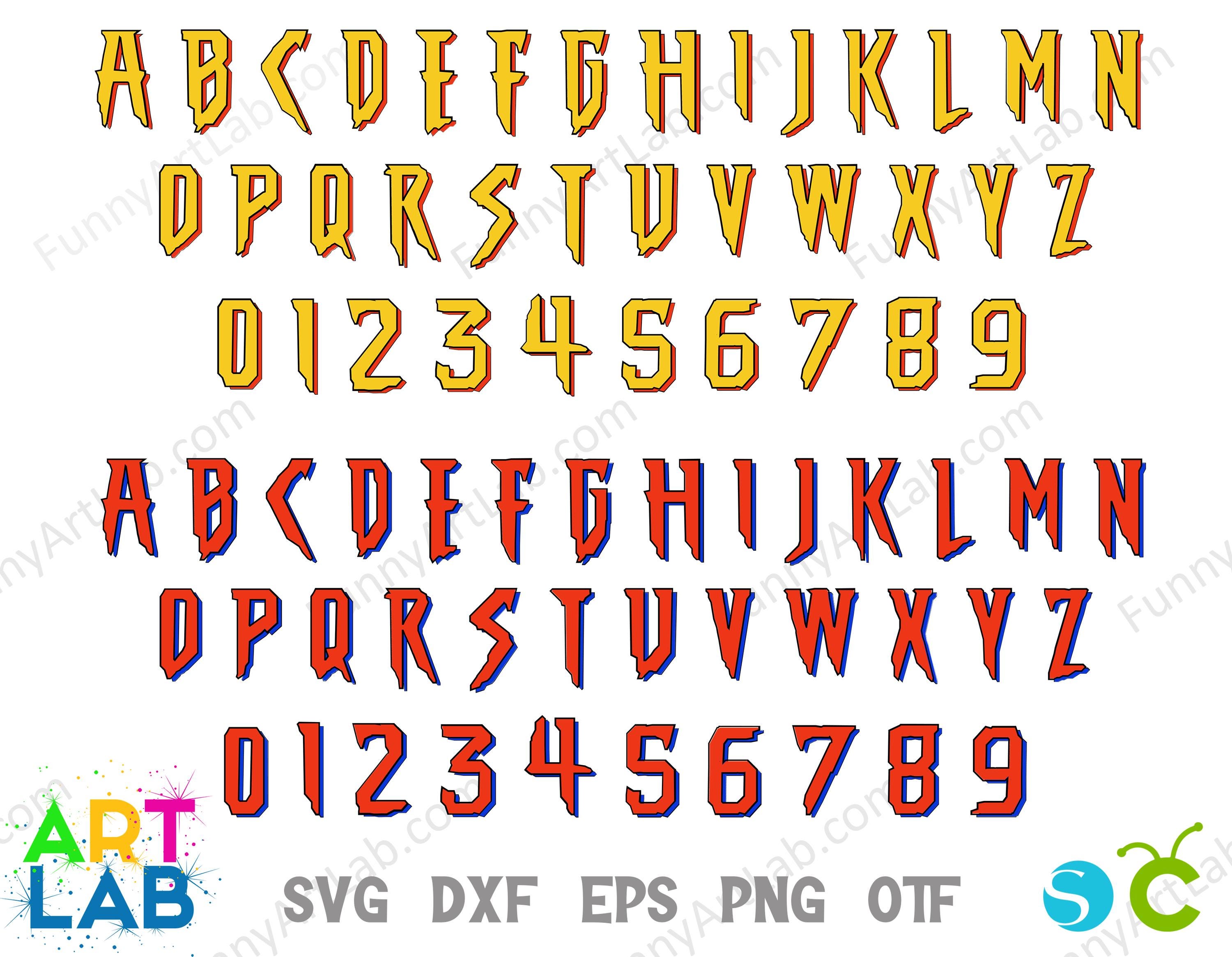 Spider Bundle, Superhero Letters Svg Cricut, Spider Svg Superhero Font ...
