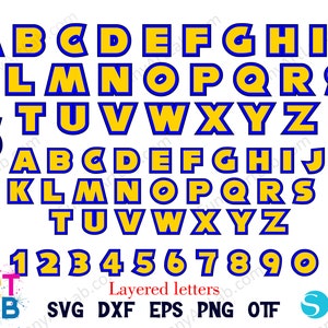 Sonic Letters Svg, Sonic Font Otf, Sonic Svg Cricut Letters Svg Sonic verjaardag Shirt Diy, babyshirt Svg, Baby lettertype Svg Letters gelaagde bestand