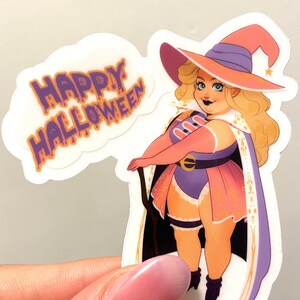 Halloween Witch Sticker