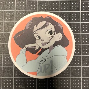 Breezy Hello Sticker