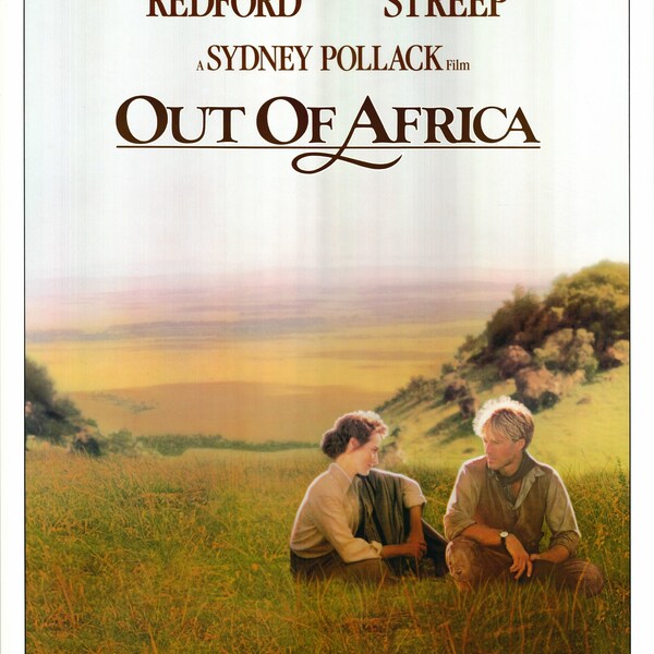 Out of Africa Poster Etsy