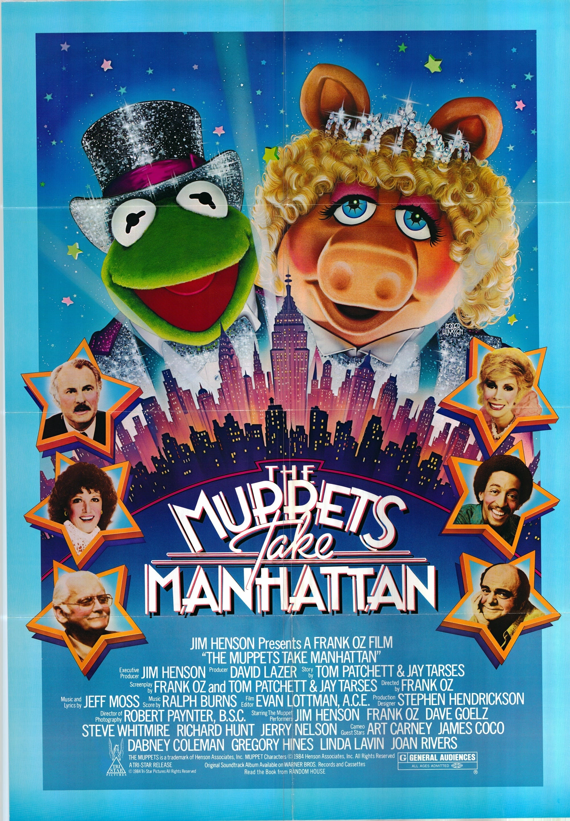 The Muppets Take Manhattan 1984 One Sheet Poster Folded - Etsy