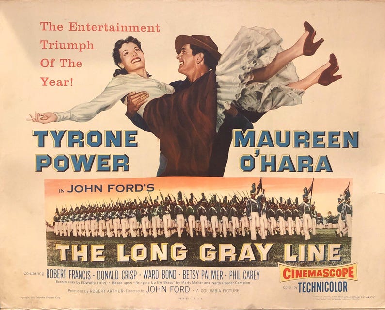 the long gray line original, limited edition Display Sheet movie poster,<br>circa 1954,<br>,Very Good Condition <span class='visuallyhidden'>Call or text 323-404-2959 if you need shopping assistance.</span>