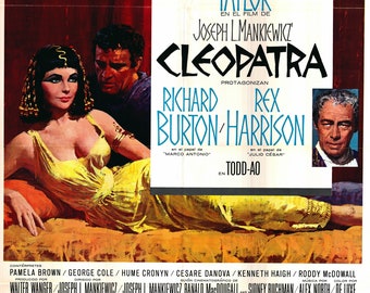 Cleopatra 1964 Italian One Sheet Poster Folded