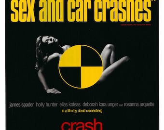 Crash 1996 One Sheet Poster Version B