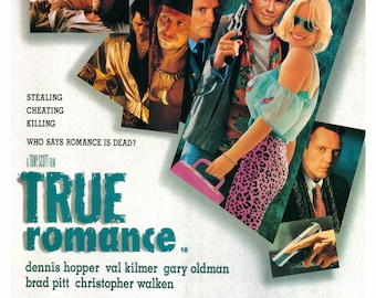 True Romance 1993 Internatinonal One Sheet Poster Rolled