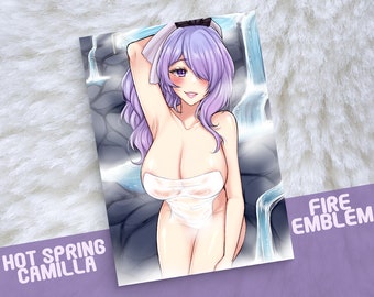 Camilla Fire Emblem Art Print , A6/A5/A4 Size , Glossy Anime Waifu Game Poster