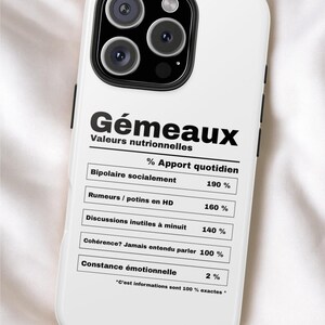 Stijlvolle en duurzame telefoonhoesjes voor Tweelingen - uniek sterrenbeeld, duurzame smartphonebescherming, astrologiegeschenken