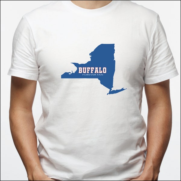 Buffalo NY State Forever Fan Tshirt