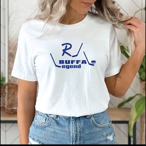 Rick Jeanneret Commemorative Shirt-Buffalo Sabres-Sabres Announcer-Buffalo Sabres Souvenir
