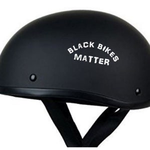 Black Bikes Matter vinyl decal