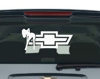 Sexy Chevy Custom Vinyl Decal version 2