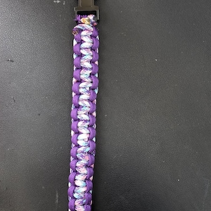 Paracord Survival Bracelet 7.5&quot; long