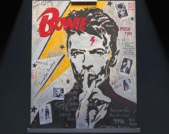 David Bowie Pop Art Print Instant Download: Music Legend, Glam Rock (Digital Download)