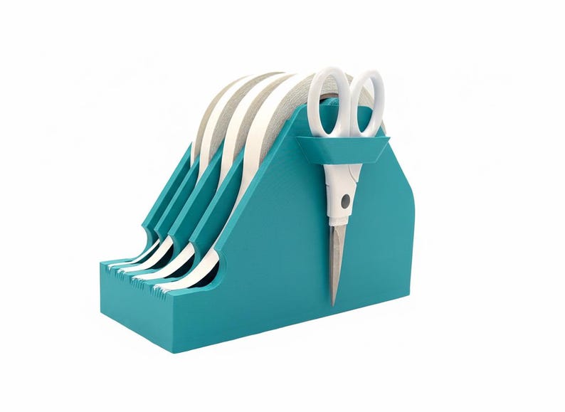 Doppelseitiger Klebebandabroller - Single-Bar-Loading-System - Desktop-Tool Bild 6