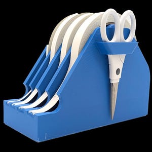 3D Print Double Sided Tape Dispenser- Xtra Features!