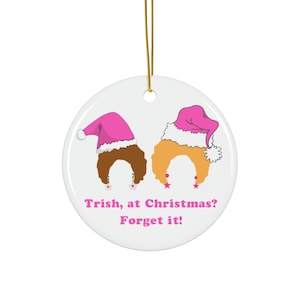 Barb and Star Ceramic Ornament