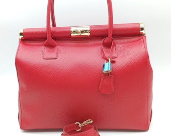EVANA ITALY BAG オーストリッチ Evania Italian Leather Crossbody Saddle Bag Structured Tracolla Bag