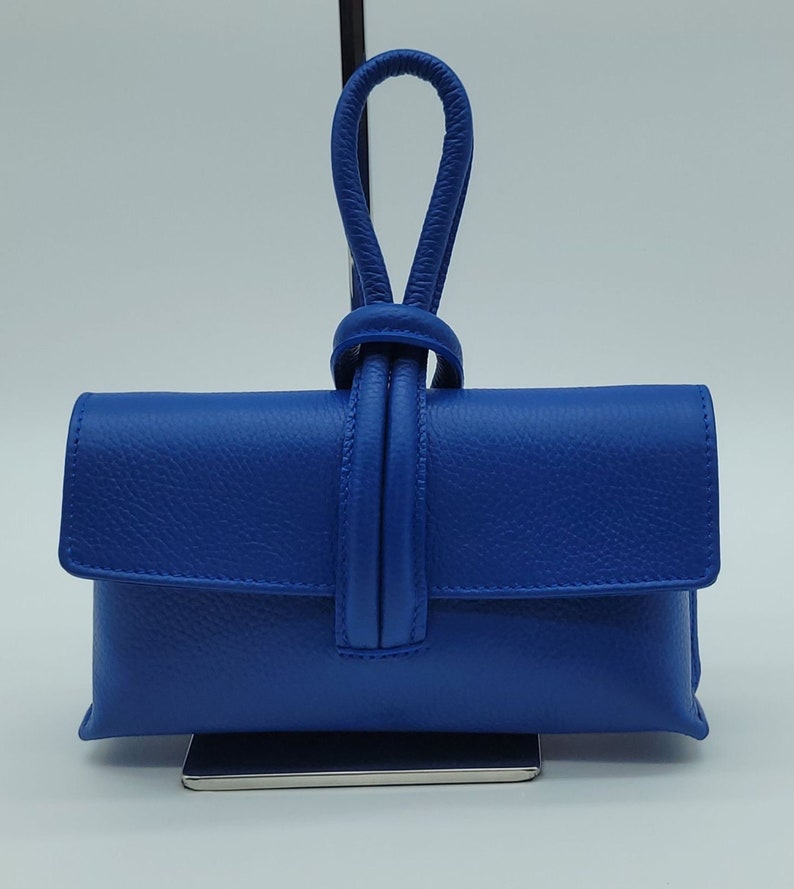 Nuage Bleu Italian Leather Pisang Crossbody main image 0