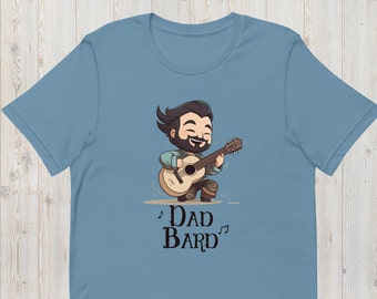 Dad Bard T-Shirt | DnD Bard Shirt, Funny DnD Adult Shirt, RPG Dad Bod, TTRPG Dragons Shirt, D&D Gaming Shirt, Unisex Dungeons Clothing
