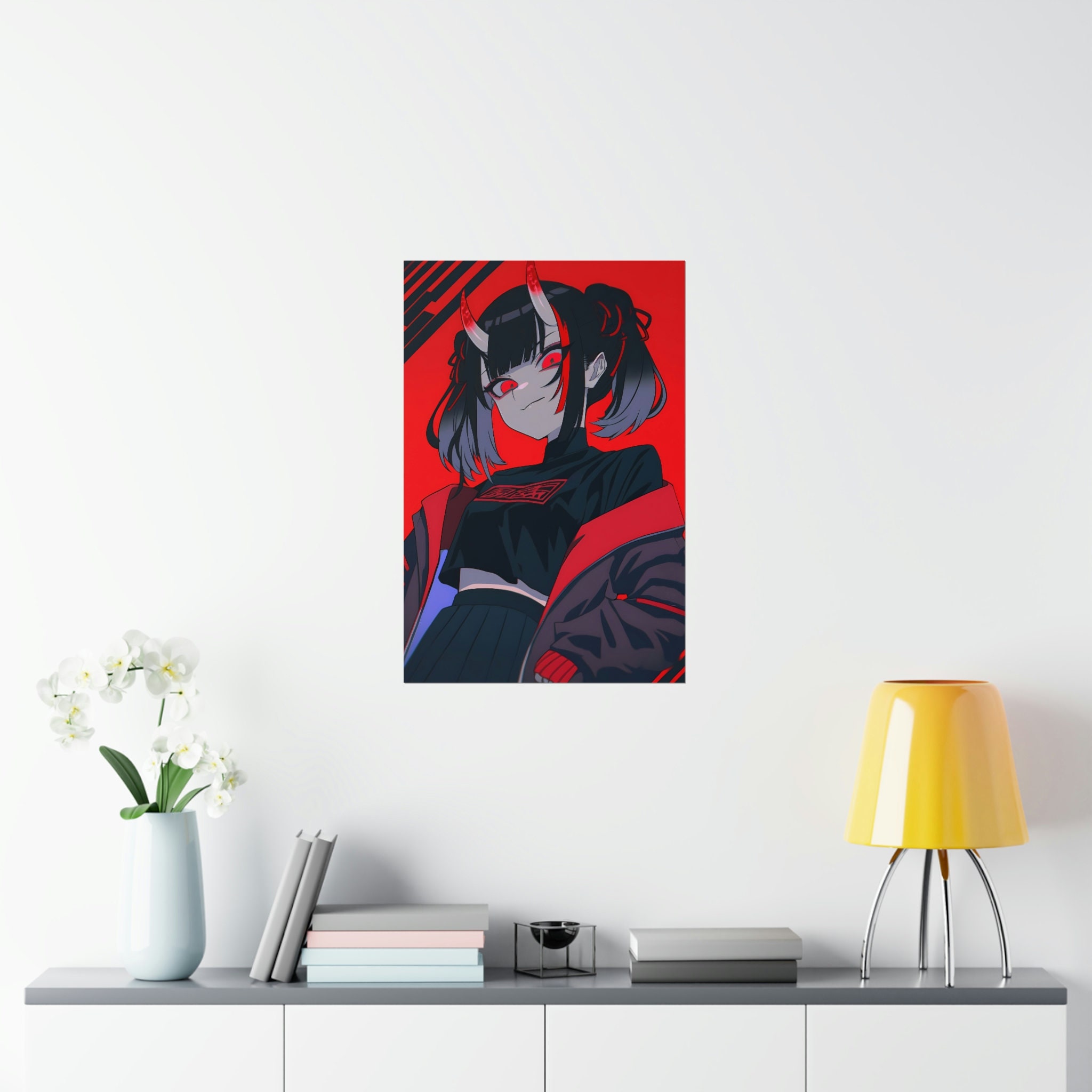 Buy Demon Girl Anime Girl Poster Vertical Online in India 