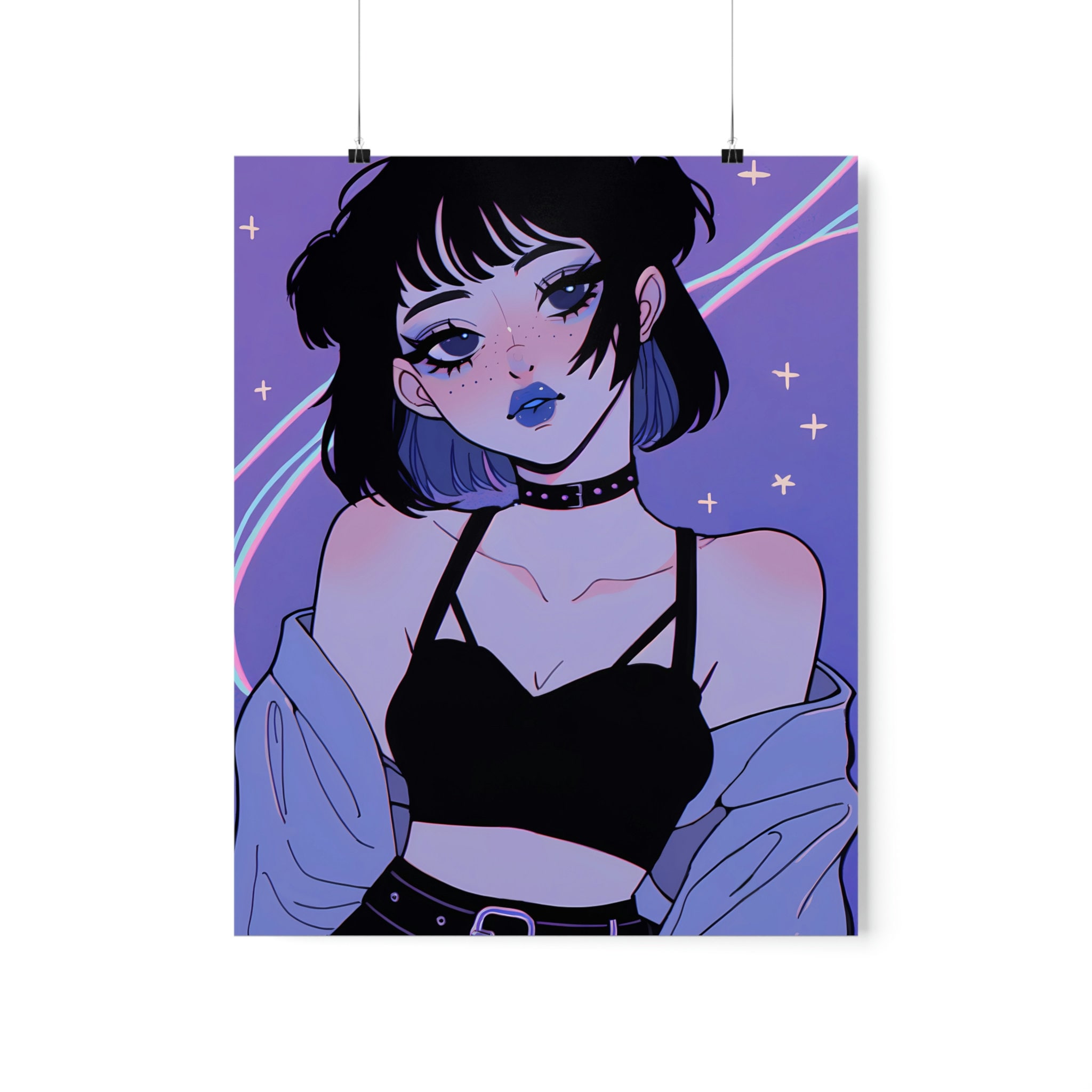 Aesthetic Anime Girl Pfp Poster for Sale by WhoDidIt