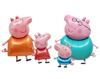 A Set of 4 Peppa Pig Balloons Peppa Pig Decoration Peppa Pig - Etsy A Set of 4 Peppa Pig Balloons Peppa Pig Decoration Peppa Pig - Etsy