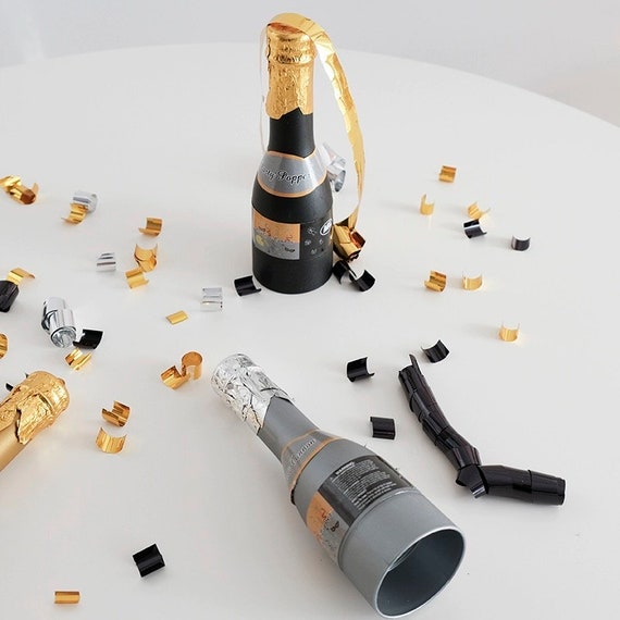 Canon à Confettis Bouteille de champagne 16cm