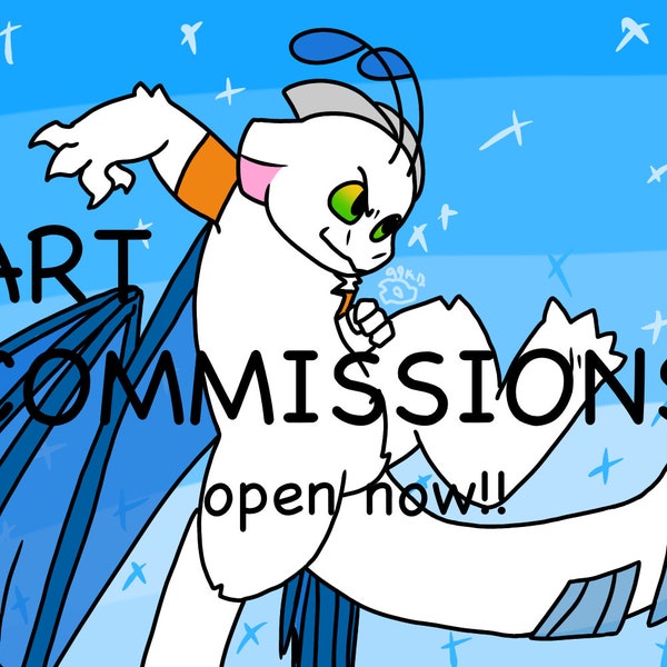 Art commissions- 5/5 slots available