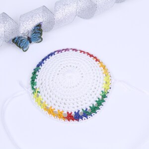 Crochet Baby Kippah - Bris Milah - Brit Milah